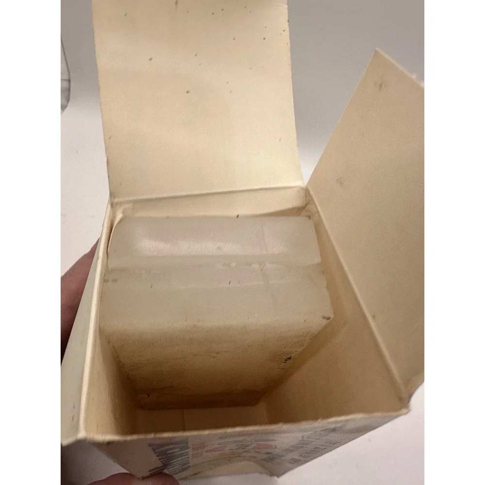 Vintage Gulfwax Household Paraffin Wax Partial Box 2 Cakes‎ Gulf Oil Canning